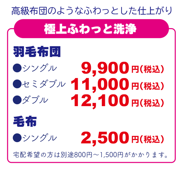 極上ふわっと洗浄